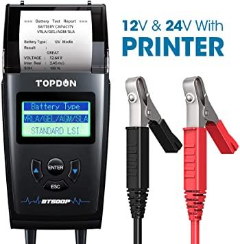 Topdon BT500P Battery Tester Grafton Diagnostics Ireland